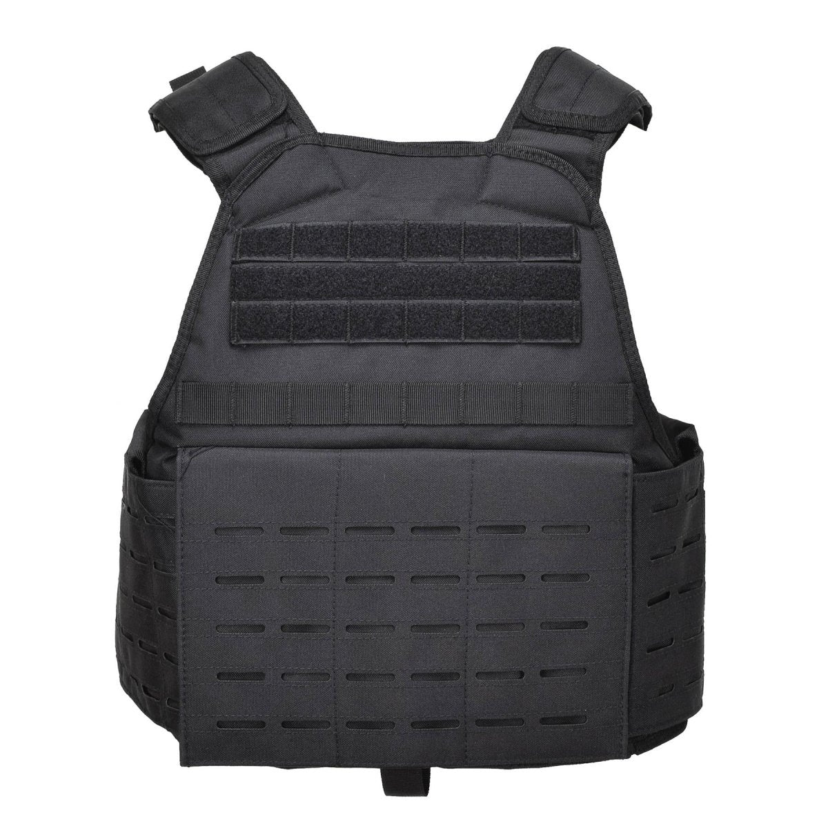 Gilet militaire tactique de combat MIL-TEC LASER CUT Molle Compactable Noir