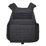 Gilet militaire tactique de combat MIL-TEC LASER CUT Molle Compactable Noir