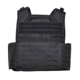 Gilet militaire tactique de combat MIL-TEC LASER CUT Molle Compactable Noir
