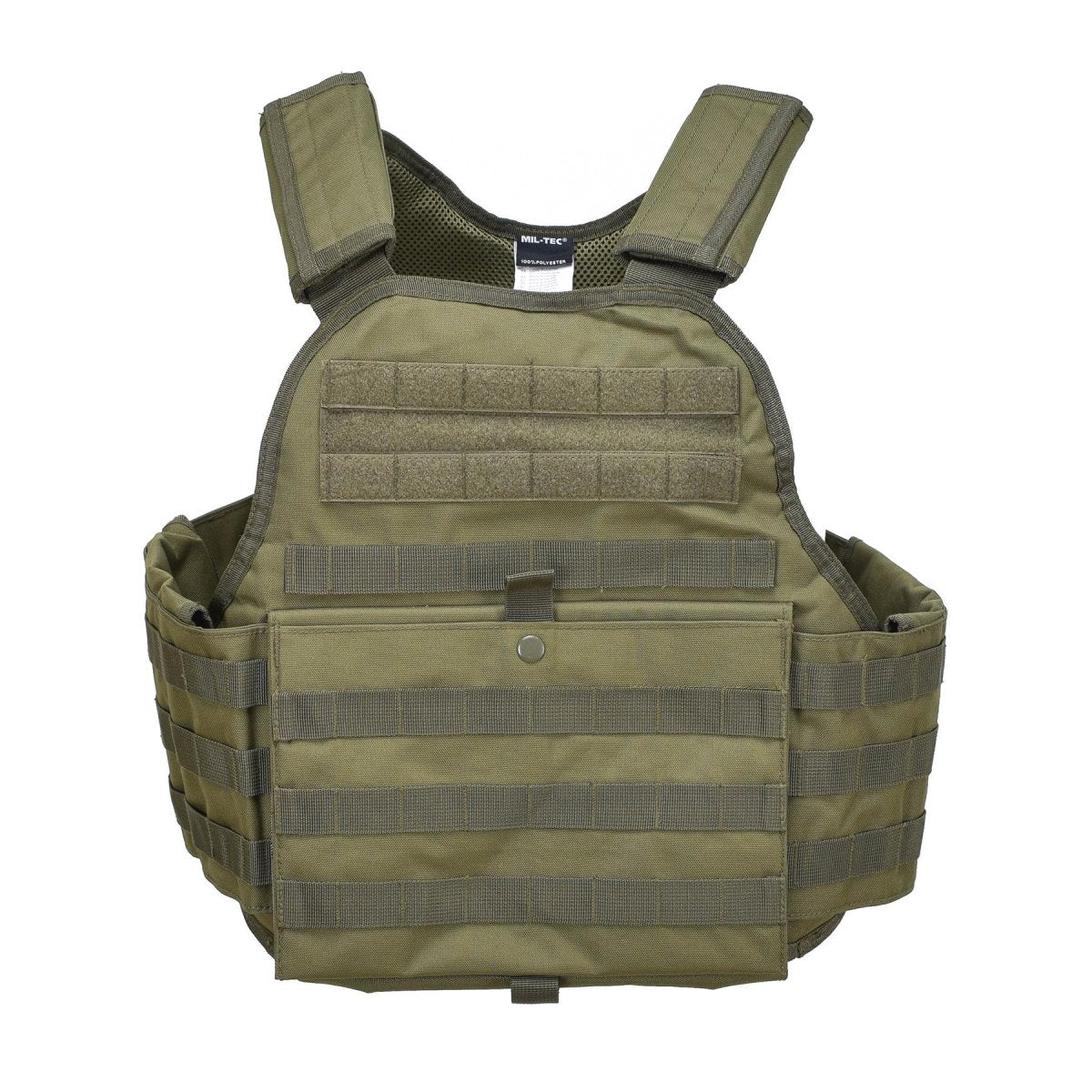 Gilet tactique de transport de plaques militaires MIL-TEC, armure de combat, système Molle, Olive