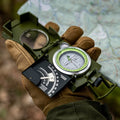 MIL-TEC MILITIQUE PRISMATIQUE BOUBLE Aluminium Tool de navigation précis Olive