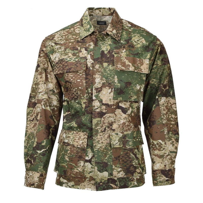 Veste tactique militaire US BDU MIL-TEC R/S camouflage uniforme ripstop