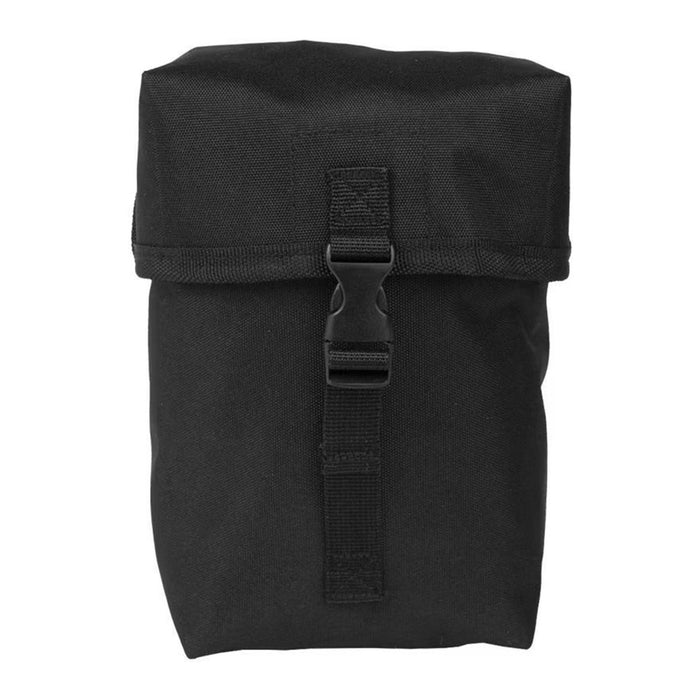 Pochette universelle polyvalente noire MIL-TEC avec fermeture à boucle et tissu durable pour une utilisation tactique et extérieure.