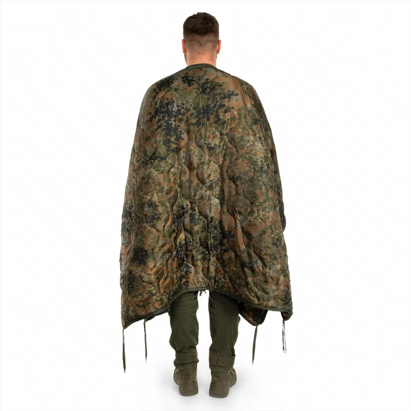 Mil-tec poncho liner ripstop tissu multifonction sac de couchage d'urgence