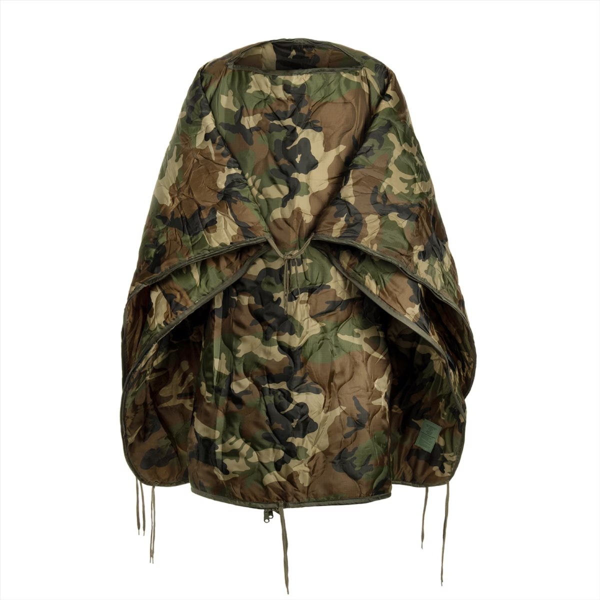Mil-tec poncho liner ripstop tissu multifonction sac de couchage d'urgence