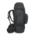 Sac à dos tactique MIL-TEC RECOM pour randonnée, trekking, grande taille, 88 L, noir