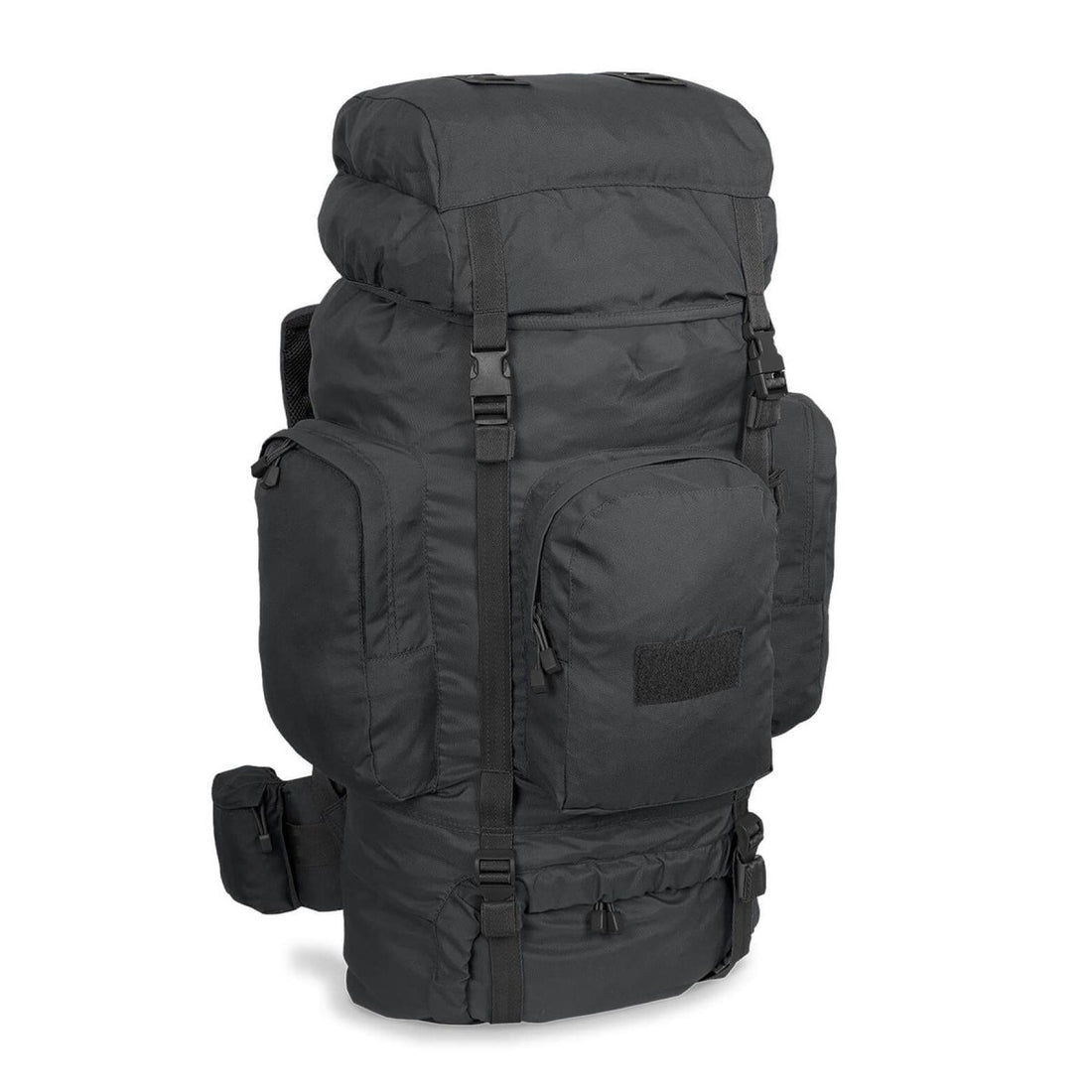 Sac à dos tactique MIL-TEC RECOM pour randonnée, trekking, grande taille, 88 L, noir