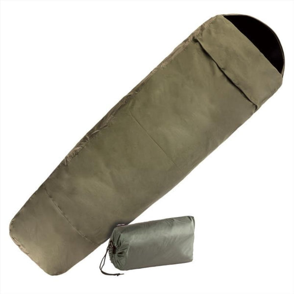 Sac de couchage mil-tec 225 cm camping 3 couches stratifiée étanche respirante