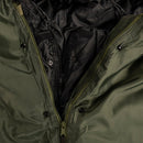 Sac de couchage mil-tec américain divisé intérieur à l'extérieur sac de couchage olive