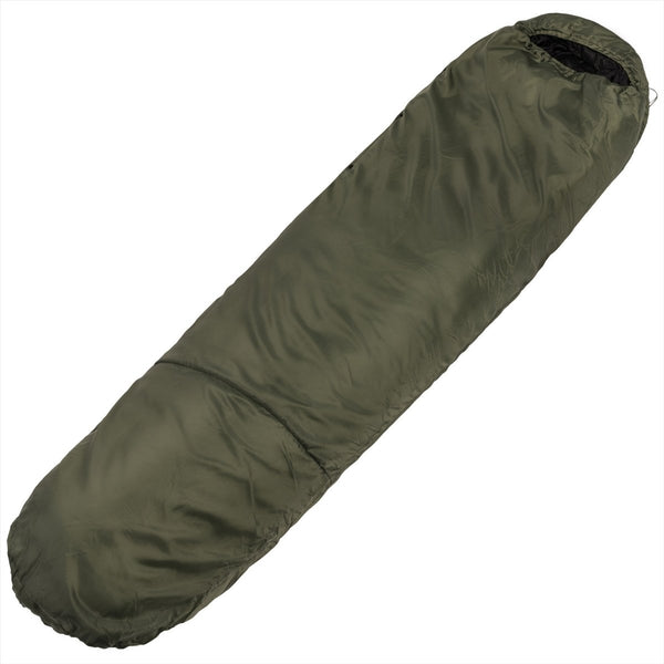 Sac de couchage mil-tec américain divisé intérieur à l'extérieur sac de couchage olive