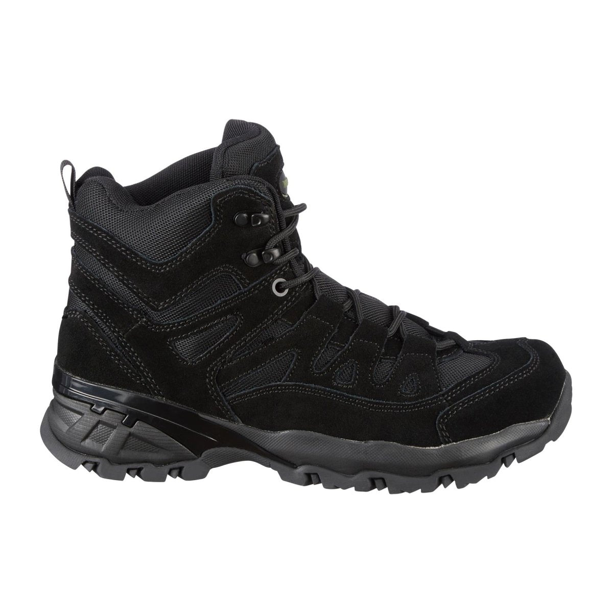 Bottes MIL-TEC SQUAD mi-mollet semelle ronde camping extérieur chaussures en daim noir