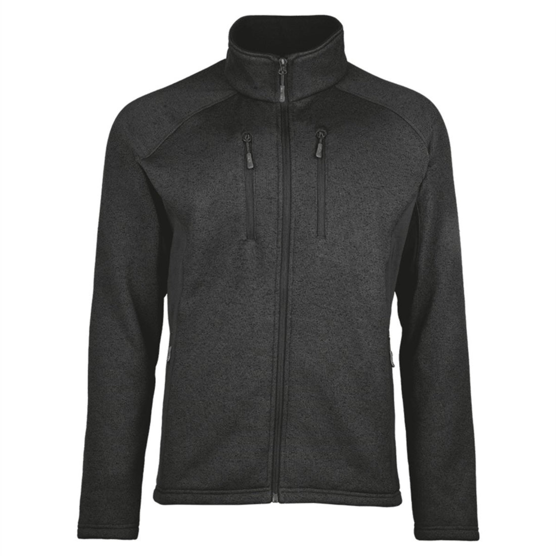 Mil-Tec Structure Veste polaire chaude tactique extérieure poches zippées noir