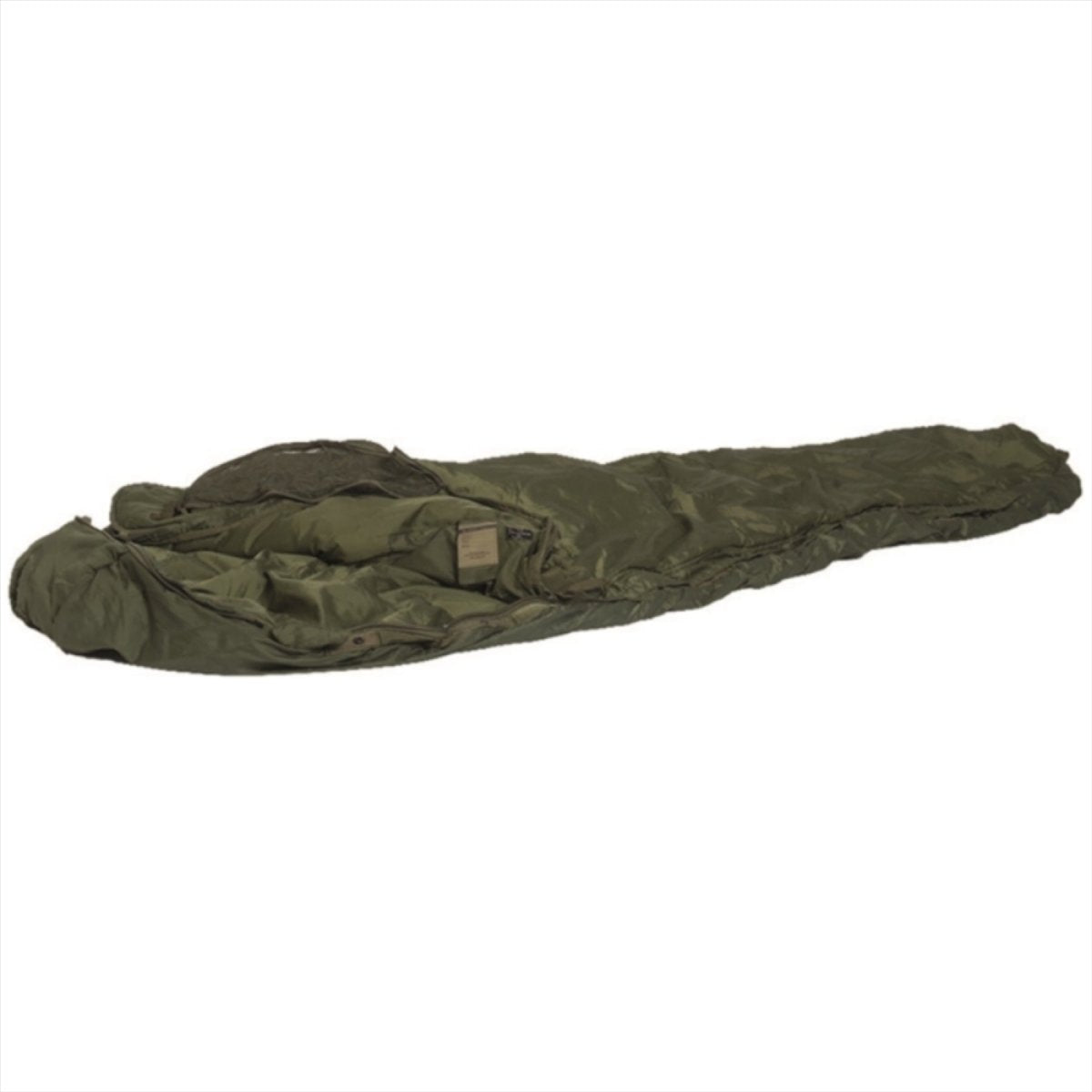 Mil-tec tactical 3 sac de couchage en téflon enduit d'isolation thermolite olive