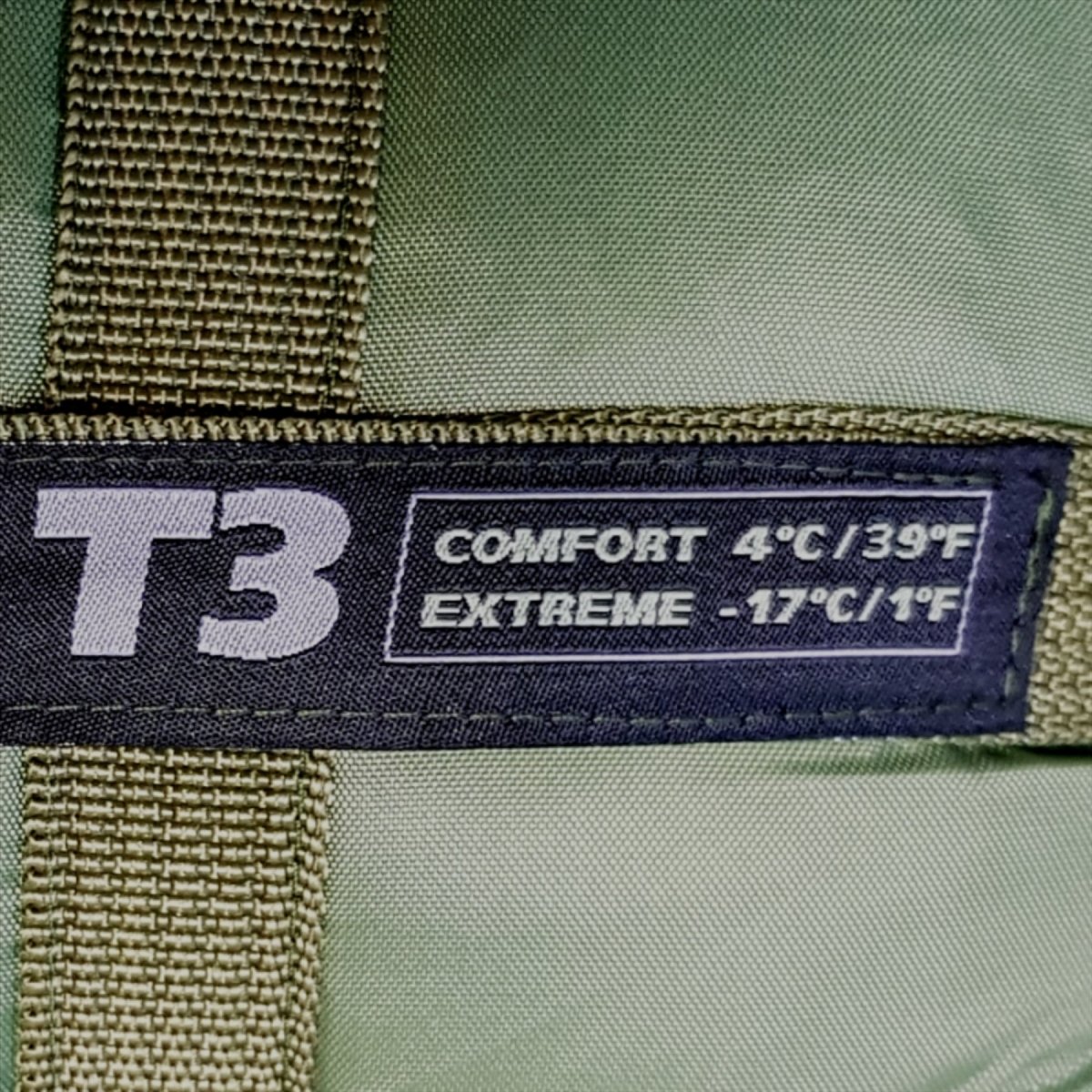Mil-tec tactical 3 sac de couchage en téflon enduit d'isolation thermolite olive