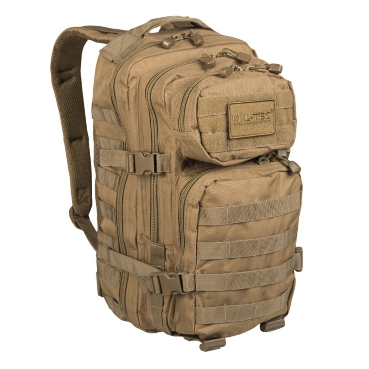 Sac D'arme Moyen Mil-Tec - Étui Tactique Fusil - Système MOLLE - Chasse Outdoor - Coyote - Neuf