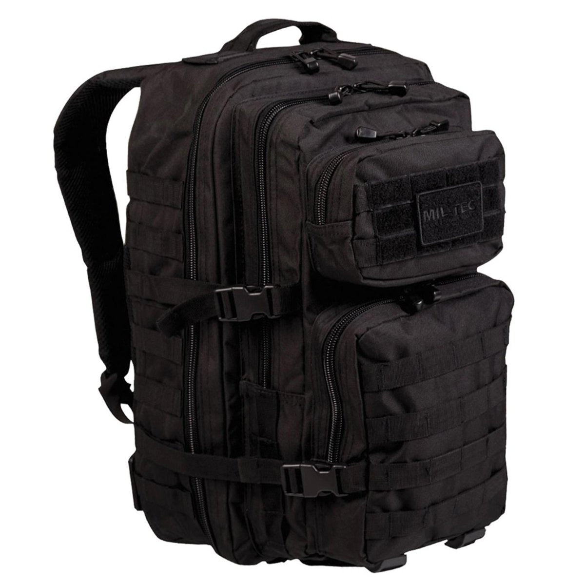 Sac à dos MIL-TEC US Assault 36L pour randonnée, trekking, plein air, noir