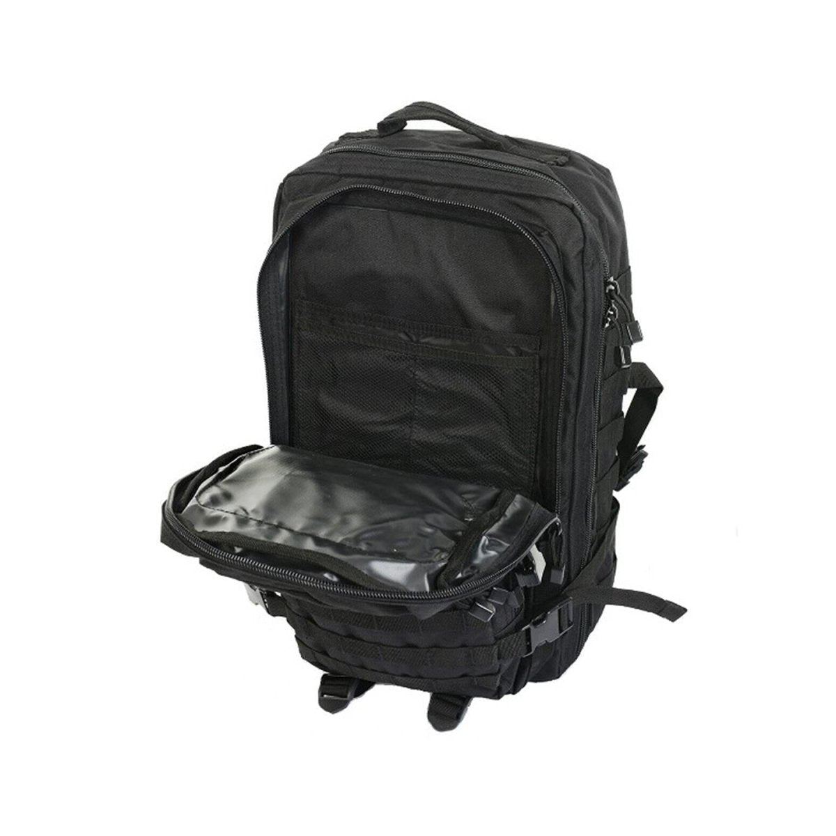 Sac à dos MIL-TEC US Assault 36L pour randonnée, trekking, plein air, noir