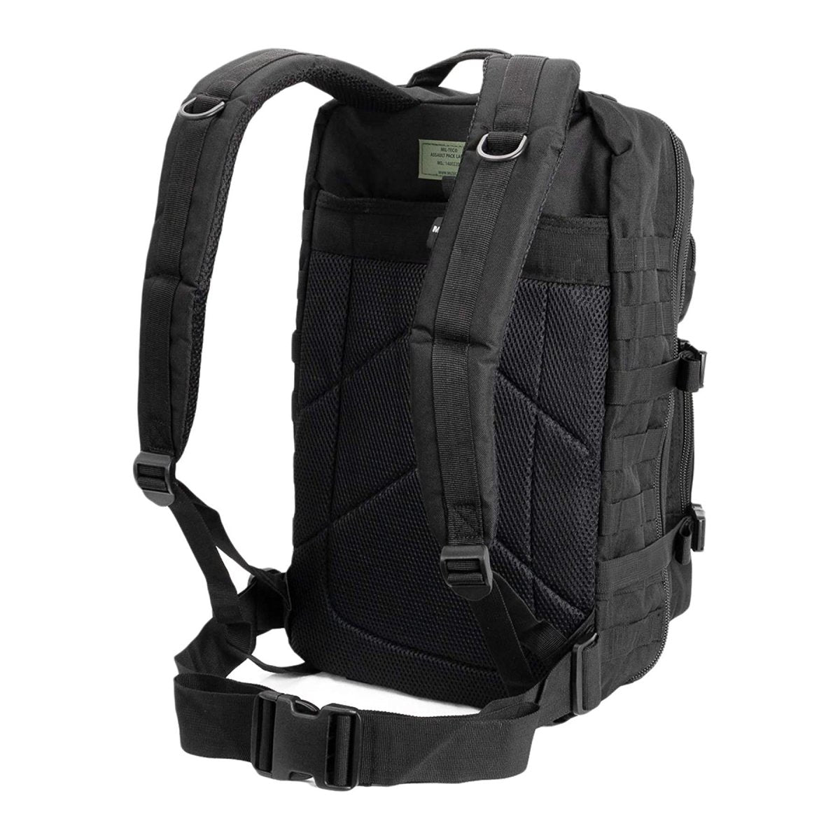 Sac à dos MIL-TEC US Assault 36L pour randonnée, trekking, plein air, noir