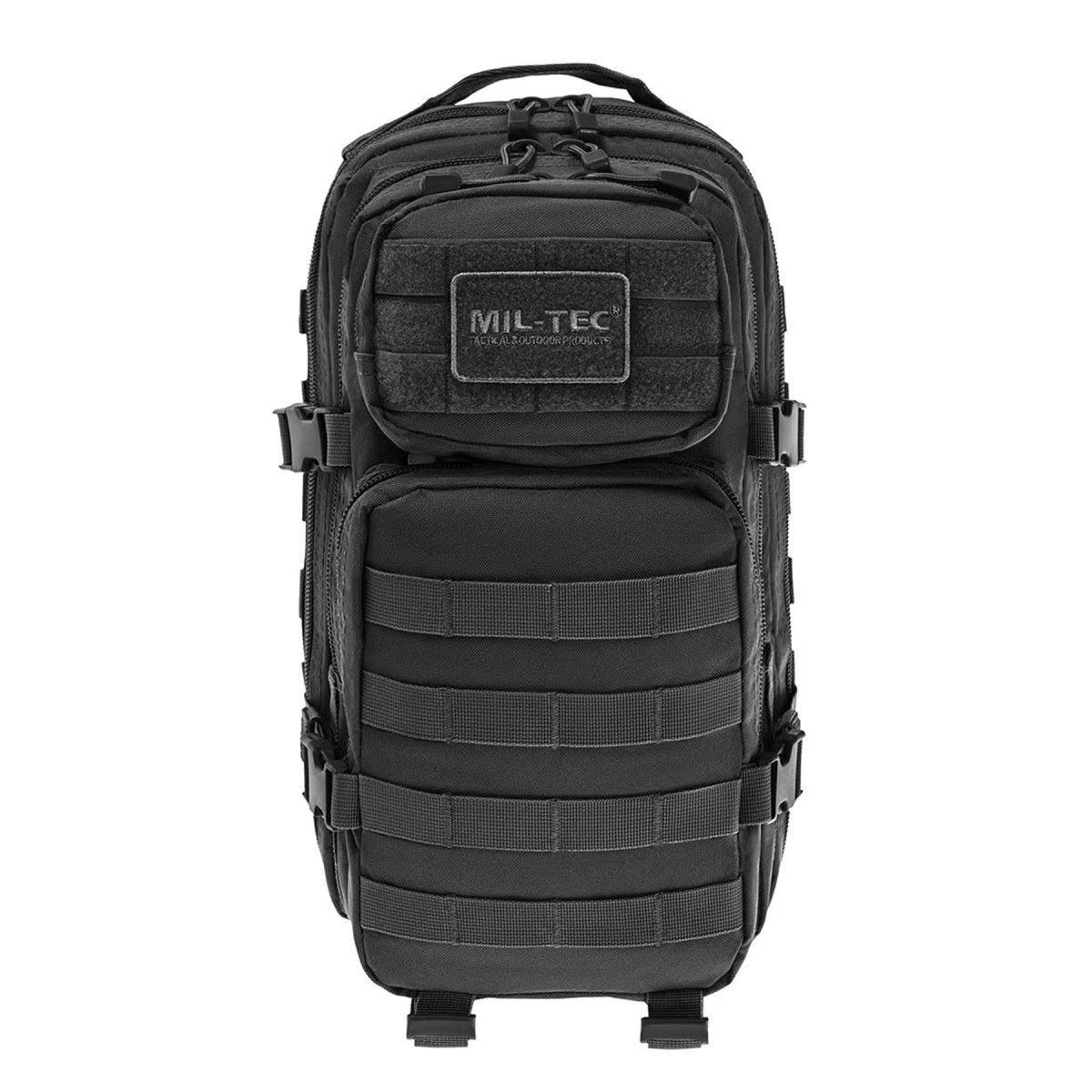 Sac à dos tactique de camping en plein air de style US Assault MIL-TEC 20L noir