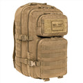 Mil-Tec US Assault Tactical Backpack 36L Ergonomic Formed Padided épaules