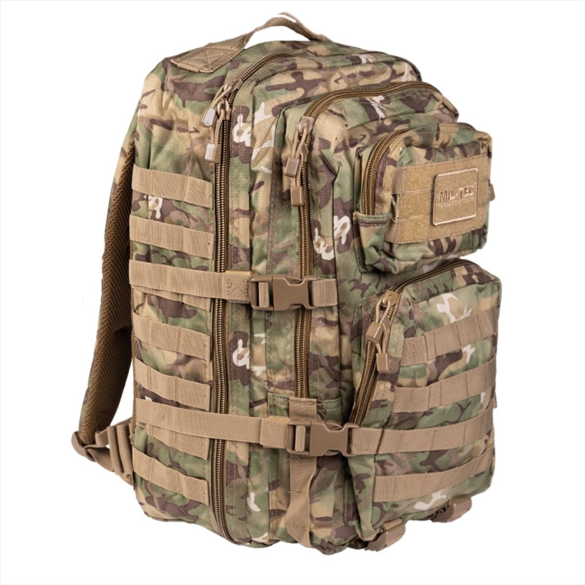 Mil-Tec US Assault Tactical Backpack 36L Ergonomic Formed Padided épaules