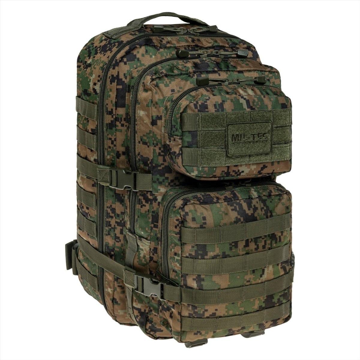 Mil-Tec US Assault Tactical Backpack 36L Ergonomic Formed Padided épaules
