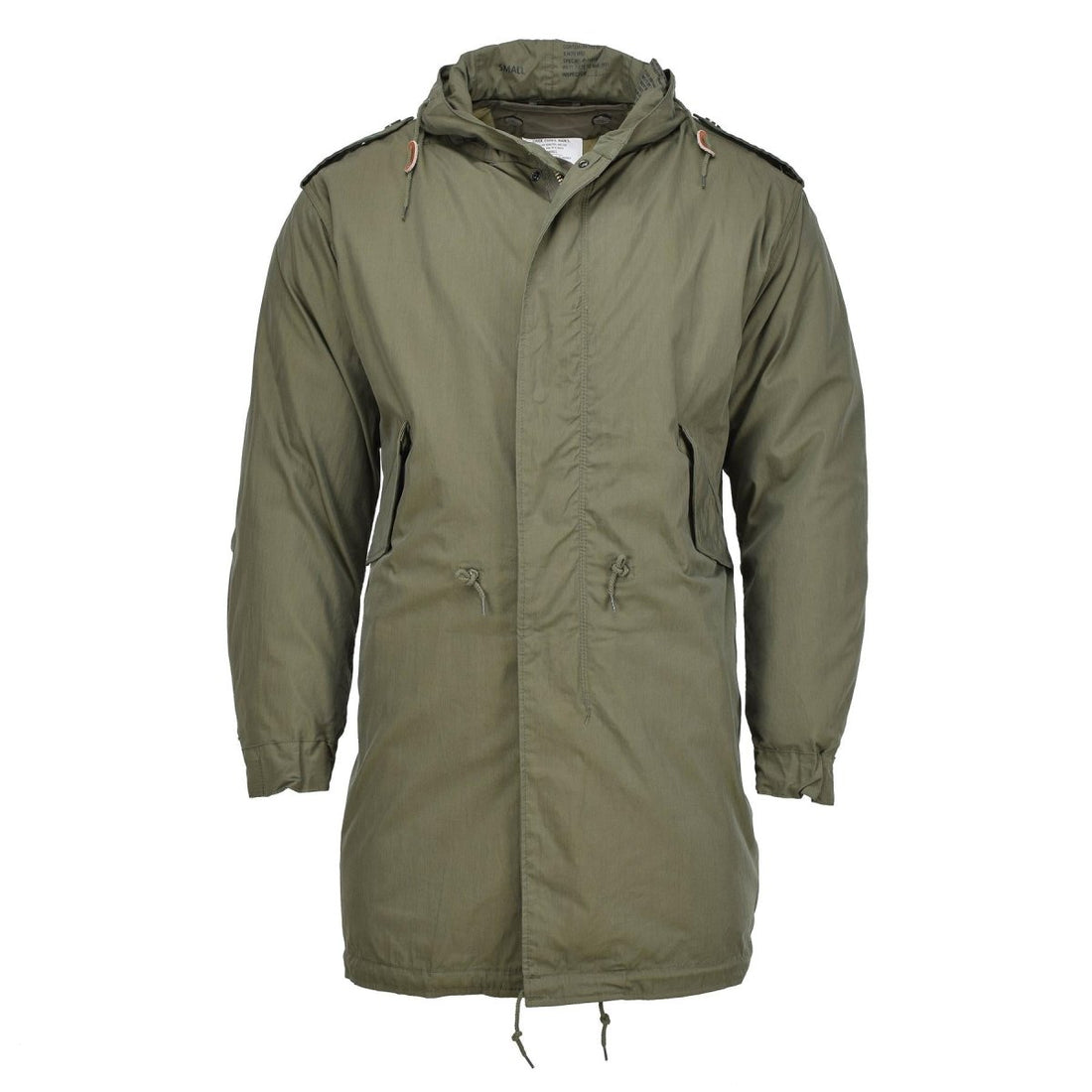 Parka à capuche style militaire américain MIL-TEC M51 doublure amovible matelassée olive NEUF