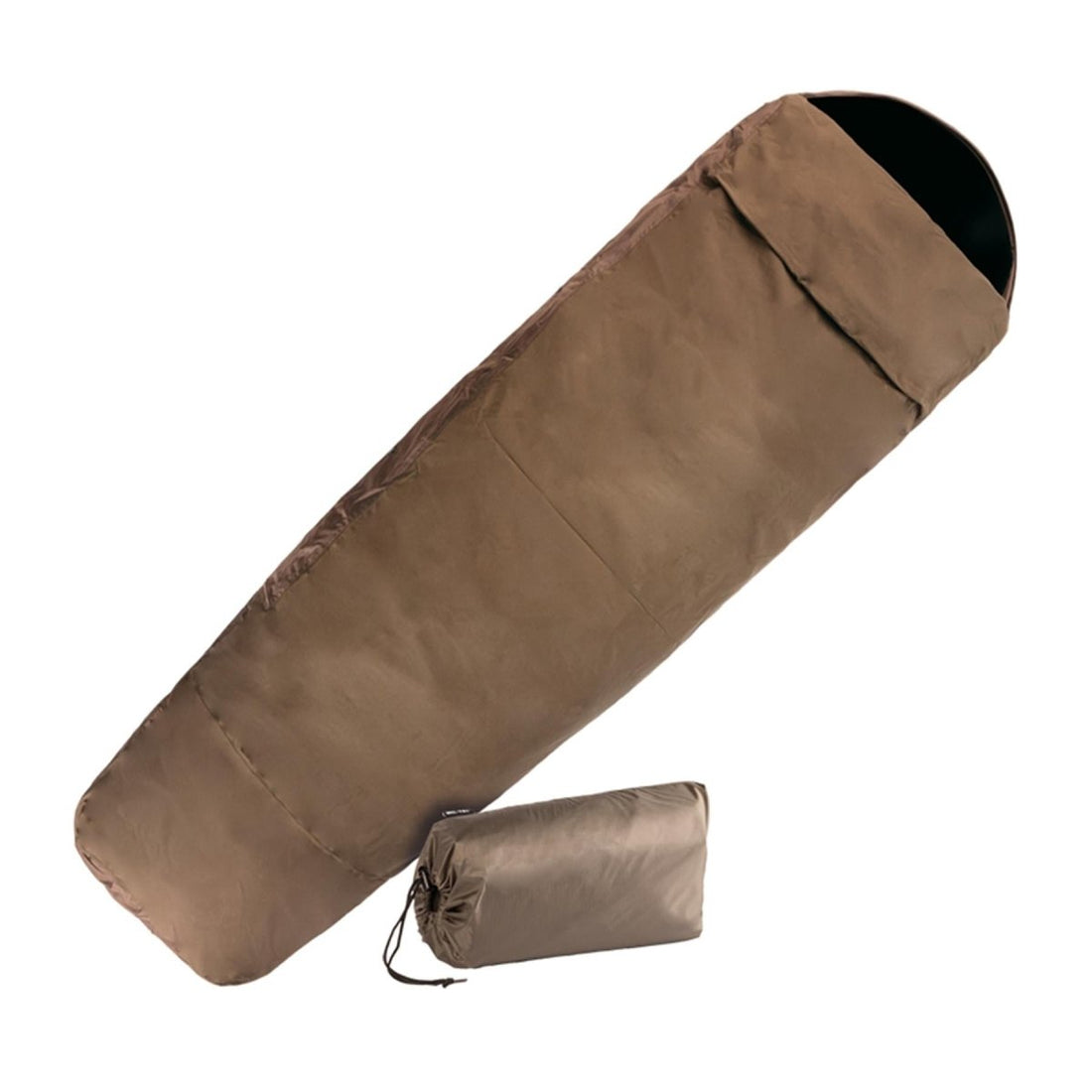 MIL-TEC Sac de couchage imperméable et respirant Housse stratifiée 3 couches Coyote