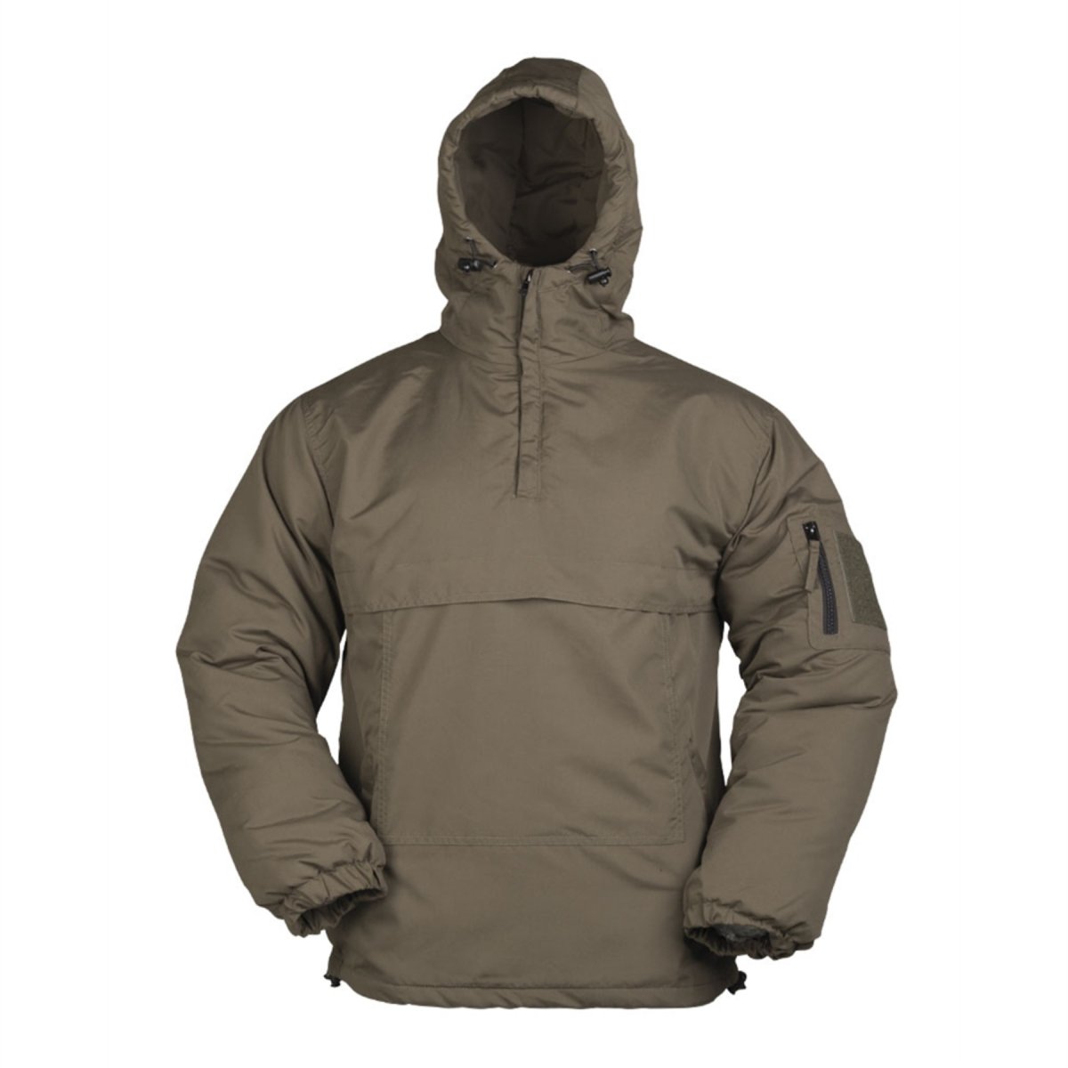 Mil-Tec Veste de Combat d'hiver Anorak Tactique Doublure Polaire Coupe-Vent Olive