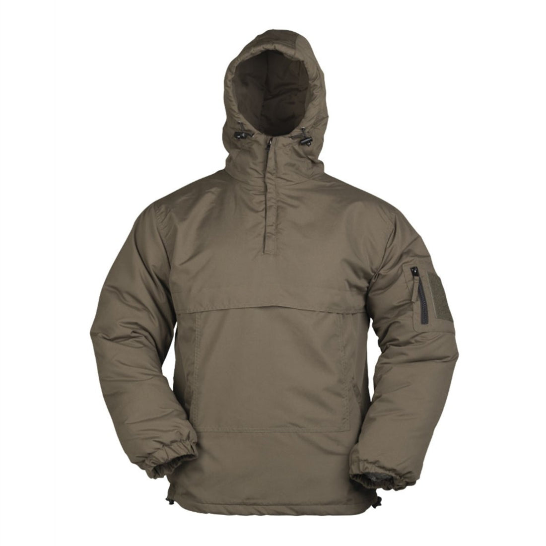 Mil-Tec Veste de Combat d'hiver Anorak Tactique Doublure Polaire Coupe-Vent Olive
