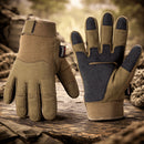Mil - Tec Winter Tactical Gloves Thinsulate HiPora Water Resisant Cold Olive - GoMilitar