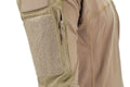 Chemises de combat de style militaire de marque Mil-Tech, couleur coyote foncé BDU
