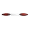 Couteau à fendre le bois classique MORAKNIV ROUGE, manche en bouleau recyclé en acier inoxydable