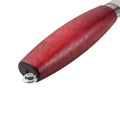 Couteau à fendre le bois classique MORAKNIV ROUGE, manche en bouleau recyclé en acier inoxydable