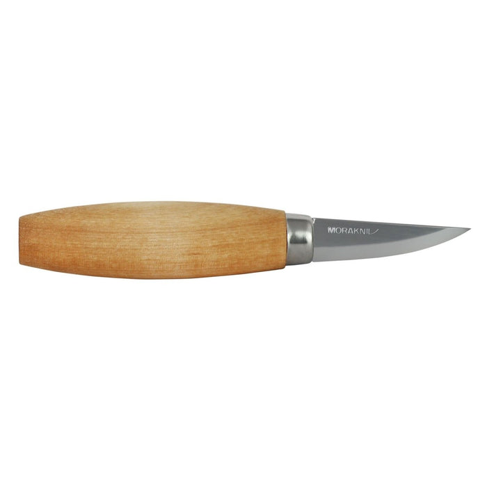 MORAKNIV Woodcarving 120 couteau naturel pour le travail du bois, outil de sculpture en acier au carbone - GoMilitar