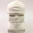 NEW Italy italian army white face mask balaclava two hole mask with zip - GoMilitar