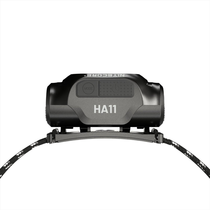 Nitecore HA11 Headlight Lightweight 240 Lumens IP66 LED Head Torch Black