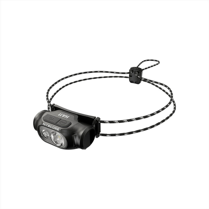 Nitecore HA11 Phare Léger 240 Lumens IP66 LED Lampe Frontale Noir - GoMilitar