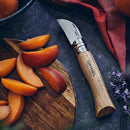 Couteau de poche pliant Opinel N°07 Châtaigne Ail Lame 12C27 Manche Noyer