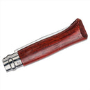 Couteau de poche pliant Opinel N°08 8,5 cm Lame Inox 12C27 Marron