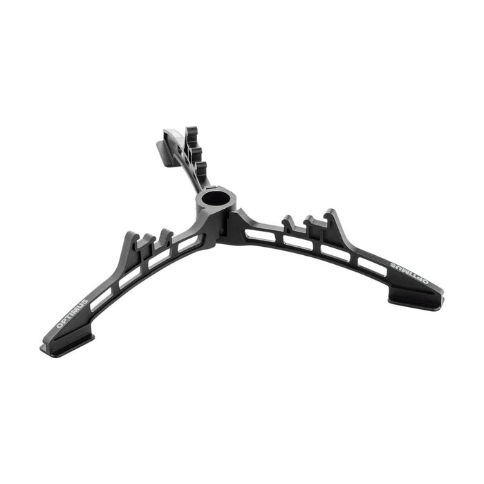 Support de pied noir léger et durable pour un support stable de la cartouche de gaz pendant la cuisine en plein air et les activités de camping