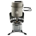 Système de cuisson de camping Optimus Elektra FE, brûleur de cuisson extérieur, poêle pare-brise