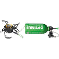 Réchaud de camping Optimus Polaris pliable et léger avec bouteille de carburant de 0,4 L