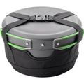 Ensemble de 4 casseroles Optimus Terra Camp Kit de cuisine antiadhésif pour camping-car en plein air 7 pièces