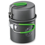 Ensemble de cuisine Optimus Terra Solo 0,6 L avec système de tasses et casseroles pour camping et cuisine extérieure