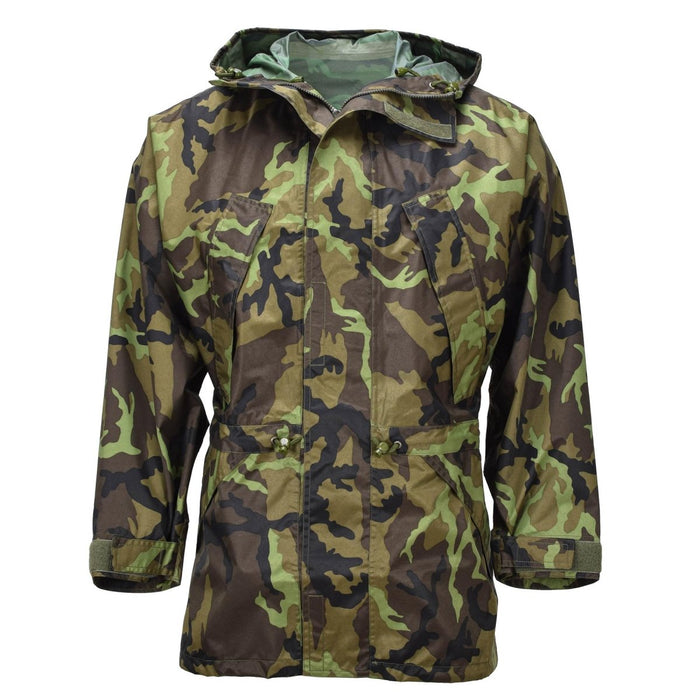 Veste tactique imperméable militaire tchèque originale M95 légère Vzor 95 Camo - GoMilitar