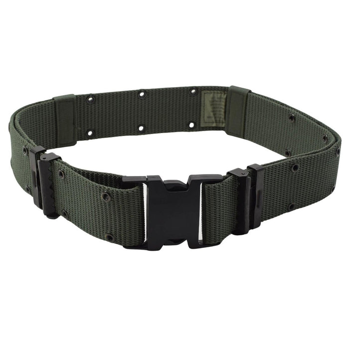 Original American Military Pistol Belt LC2 Hole Coupling Tactical Nylon Olive - GoMilitar