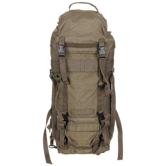 Sac à dos tactique original de l'armée autrichienne, dos rembourré, grand polyamide 40l OD vert - GoMilitar