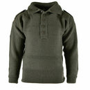 Original Austrian Army Alpine Pullover Knit sweater Olive OD Wool NEW - GoMilitar