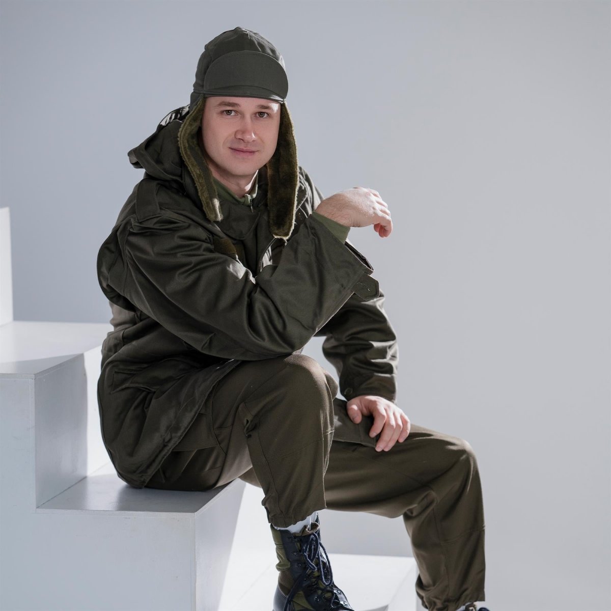Veste Militaire Autrichienne M65 Classique - Surplus Neuf Sans étiquettes - Coupe Parka Olive, Toutes Saisons